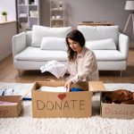 Donating Decluttering And Cleaning Up Wardrobe